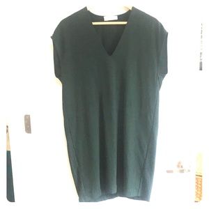 Everlane Japanese GoWeave V-Neck Cocoon Dress